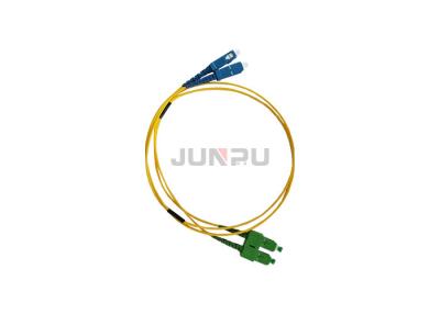 China SC APC - SC PC Duplex Fiber Patch Cord , Fiber Optic Patch Cable Long Life for sale