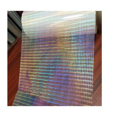 China Moisture-proof Competitive price transparent holographic soft laminating cold roll film roll film for sale