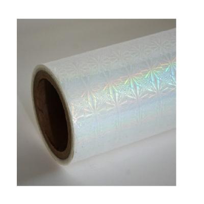 China Wholesale Hot Cold Laminating Adhesive Transparent Holographic A4 Film Moistureproof For Stickers for sale