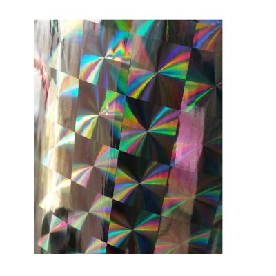 China Wholesale 3D Cat Eyes Film Pvc Holographic Transparent Online Moistureproof Cold Lamination Film for sale