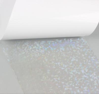 China Chinese Product Moisture-proof Self-adhesive Clear Self-adhesive Holographic Self-adhesive Film supplie hot spot self-adhesive film for sale