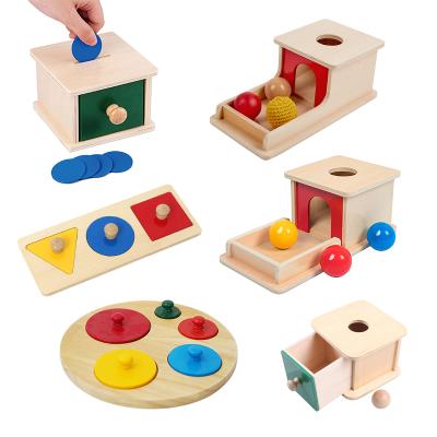 China Good Quality Early Learning Toys New Wooden Children Study Toys Set Montessori Materials Chinese Nursery Montessori for sale