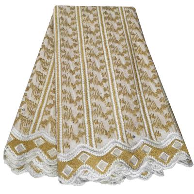 China 2022 Sewing Voile Dress Voile Chenlee Brocade Fabric African Cotton Viable Laces for sale