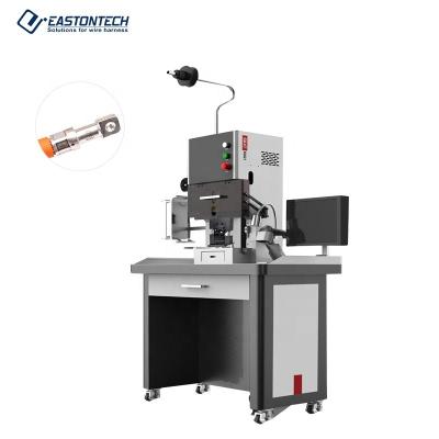 China 34 - 22 A.W.G. Auto Wire EW-5035 Arms Processing Automatic Gasket Inserting Thread Crimping Machine for sale