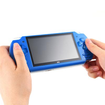 China ABS X6 Retro Portable Handheld Game Console Player 4.3 Inch Have Video Music Function Support PSP Games for sale