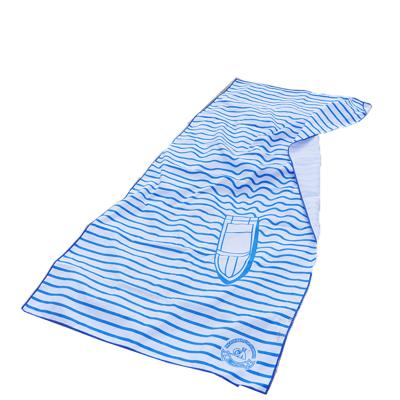 China China Suppliers Custom Compressed Quick Dry Absorbent Sand Scratch Free Printed Microfiber Beach Towel for sale