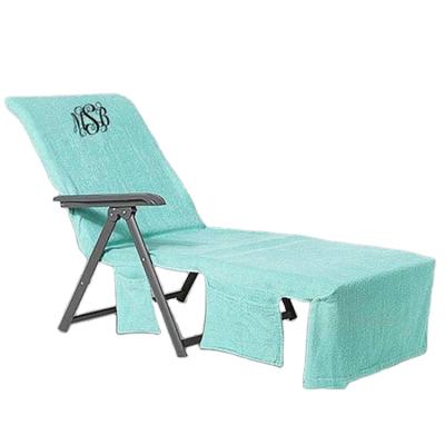 China Wholesale Simple Outdoor Multi Color Chair Cover Swimming Pool Leisure Chair Slip Cover Chairs for sale