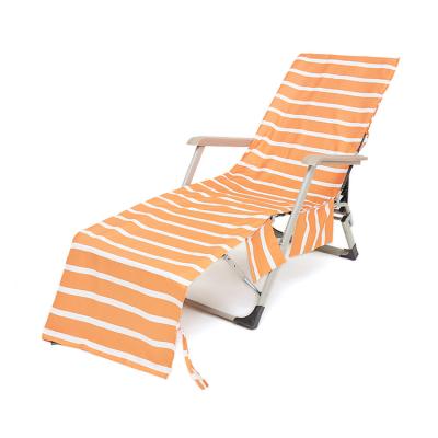 China Simple Wholesale Printing Chair Seat Covers For Chairs Covers Beach Lounger Covers for sale