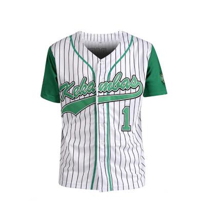 China Shirts & Tops Wholesale Custom Sublimated Sports Shirt Digital Printing Sublimation Men's Mesh Baseball Jersey for sale