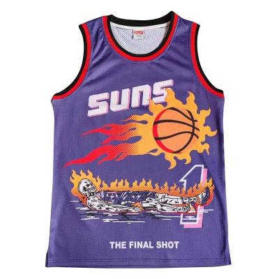 China #34 Antibacterial Charles Barkley Suns Classics Basketball Stitched Tank Top Basketball Uniform for sale