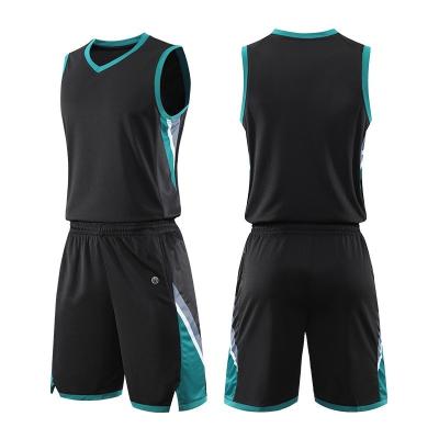 China Antibacterial Unique Design Basketball Jersey Pattern Full Sublimation Digital Printing OEM Service Basketball Uniform for sale