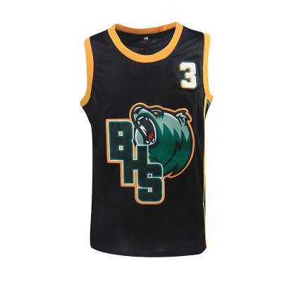 China Sublimation Embroidery Antibacterial Basketball CUSTOM Comfy Custom Tank Tops for sale