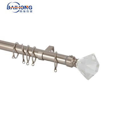 China Contemporary crystal curtain finials for home decoration, luxury crystal finials for sale