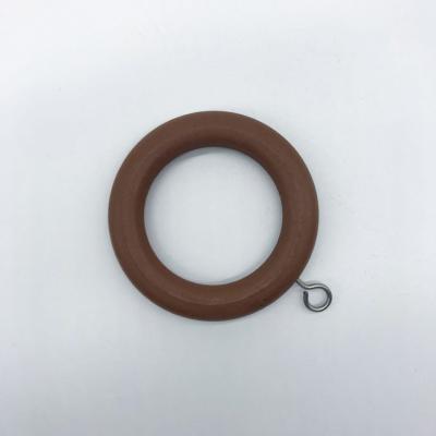 China Contemporary Wholesale Rust Proof Wooden Curtain Ring For Curtain Rod Made In China for sale