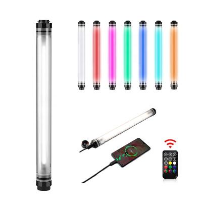 China LUXCEO P7RGB Handheld Photography LED RGB Photo Tube Video Dimming Rechargeable Waterproof Rechargeable Portable Remote Control Light for sale