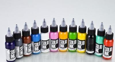 China Hot Sale Solid Ink 60ml Tattoo Ink Colors Pigments Ink Tattoo for sale