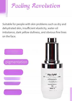 China Custom Deep Cleaning Exfoliating Body Serum Moisturizer For Peeling Skin for sale