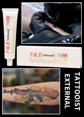 China F&E Tattooist Anesthetic Cream Tattoo Painless Permanent Makeup Painless Cream 30g for Body Tattoo for sale