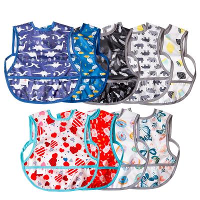 China Waterproof Smocked Kids Sustainable Baby Bib Organic Clothing Bibs for sale