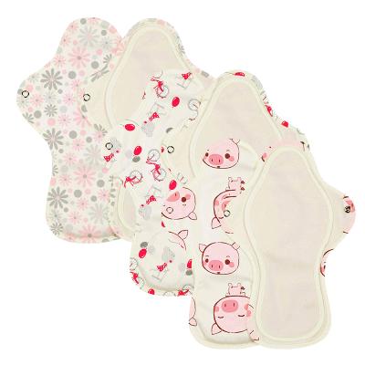 China Breathable Menstrual Pads Reusable Bamboo Menstrual Pads for sale