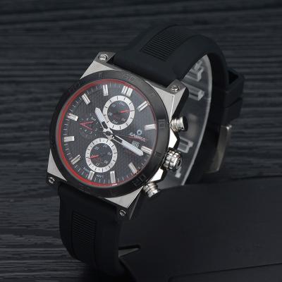 China Custom Date CASIMA 8307 Chronograph Quartz Automatic Watch Speed ​​Luminous Waterproof Multifunction Sports Men Watch for sale