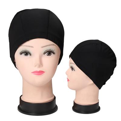 China Eco-friendly high quality silky satin bonnet dome headwear with elastic band satin wrap cowl headwrap hood for sale