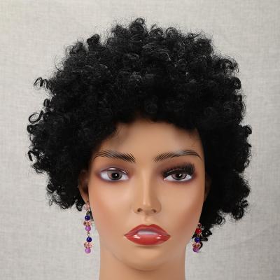 China Wholesale Brazilian Curly Brown Wig Lead Afro Kinky Curly Women Wig Water Wave Kinky Curly Wigs for sale