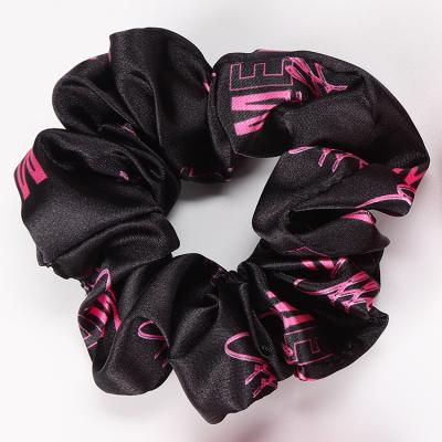 China Jumbo Satin Hair Scrunchies Custom Durable Soft/Warm/Comfortable/Eco-Friendly Satin Hair Scrunchies Set For Women for sale