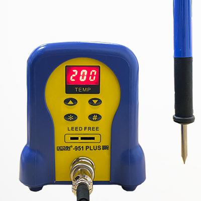 China Machinery Repair Shops Soldering Smd Rework And Desoldering Iron Temperature Adjustable Soldering Station Soldering Station for sale