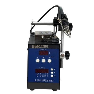 China Professional lead free welding industry tweezers hot air heat gun 2 in 1 soldering rework station soldering soldering machine for sale