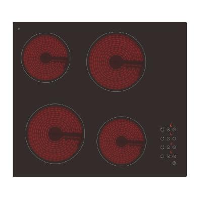 China Built-in Ceramic Hob 60cm Heat Lndicator Residual Ceramic Hob 4 Zones for sale