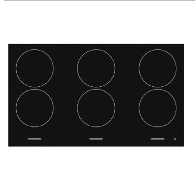 China Pan Sensor 90CM Built-in 6 Burner Induction Hob for sale