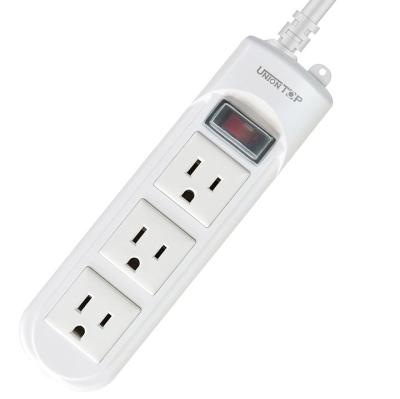 China Residential / Multipurpose Waterproof Power Bar Outlet Power Socket Power Strip With 3 TR Plug for sale