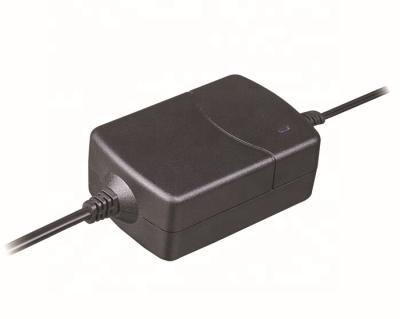 China DC 24V 1A 12V 2A AC Power Adapter 24w International Desktop Power Adapters To Light UT24 for sale