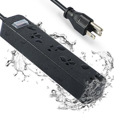 China New Type residential/multipurpose waterproof UK USA 3 USB 3pin wifi power strips electrical power strips extension smart plug strip for sale