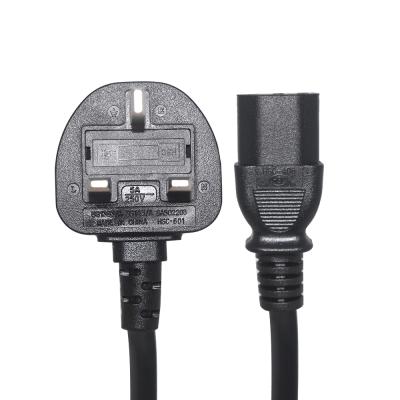 China Computer and laptop cable manufacturing 2Pin 3pin US AU Indian AU UK DC power cable male fork switch cable for sale