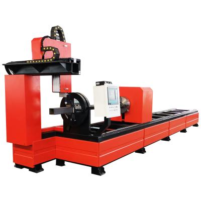 China Square And Round Tube Cutting 2021 Factory Outlet Industry CNC Plasma And Flame Pipe Automatic Plasma Cutting Machine for sale