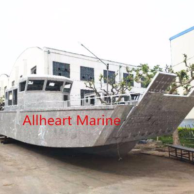 China Aluminum Allheart Welded 16m Aluminum Landing Craft Passenger Ferry For Export for sale