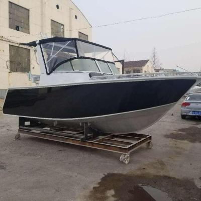 China Used Allheart Fishing Aluminum Guided Fishing Boat for sale