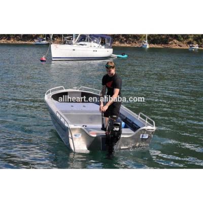 China Dull Speedboat 4.2m Aluminum Aluminum Boat Fishing Boat for sale