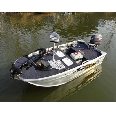 China Fishing Boat Aluminum Aluminum Bass Boat 13ft for sale