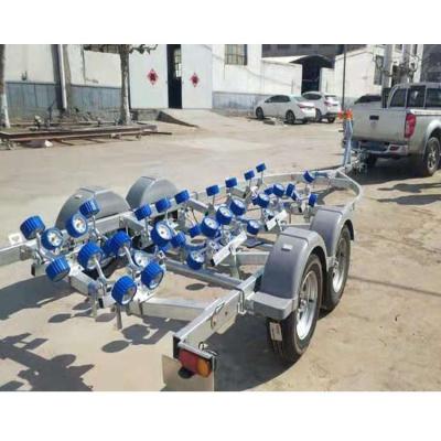 China ALLHEART 7.0M Aluminum Aluminum Boat Trailers With Cheap Price And Size Quality for sale