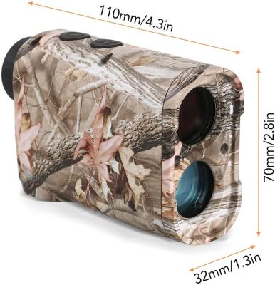 China Goodero Leaf Camo Multi-mode 5-1000 Yards High Precision Hunting Rangefinder 13.6*6.8*10.8cm for sale