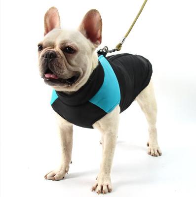 China Sustainable Wholesale Hot Sales Waterproof Dog Jackets Winter Warm Pet Clothes Coat Large Sample Dog Clothes for sale