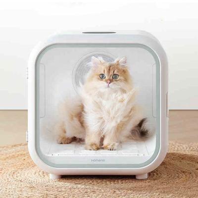 China Viable Pet Drying Box 220V Large Capacity Smart Cat Hair Blowing Machine 50L Automatic Dog Hair Dryer Pet Making for sale