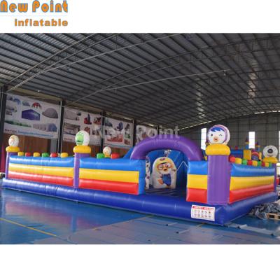 China PVC Pororo The Little Penguin Theme Inflatable Fun City For Kid Playground Games for sale