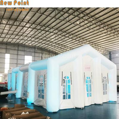 China Guangzhou 10 Years Hot Sale 20x30 Inflatable Wedding Party Tent For Event Rental for sale