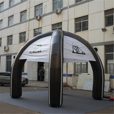 China 5 years 2019 black air inflatable gazebo tents for sale for sale