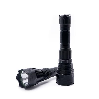 China Super Bright Backup 10w Xm-l T6 3 Mode Led Torch Flashlight Usb Rechargeable 18650 Battery Tactical Torch Led Flashlight for sale