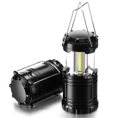 China Portable Ourdoor Tent Super Ultra Bright Light Multifunctional Outdoor Emergency Lamp Folding 3W COB/6 SMD/30 LED Camping Lantern for sale